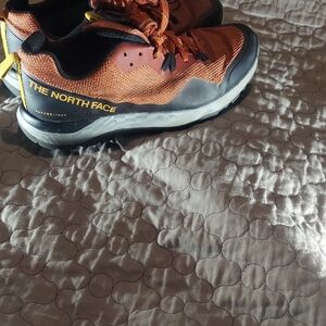 The North Face Men's Athletic Shoes in Orange and Black